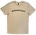 Tricou Red Hot Chili Peppers Skull Cross (Back Print) Tricou cu mânecă scurtă Sand S