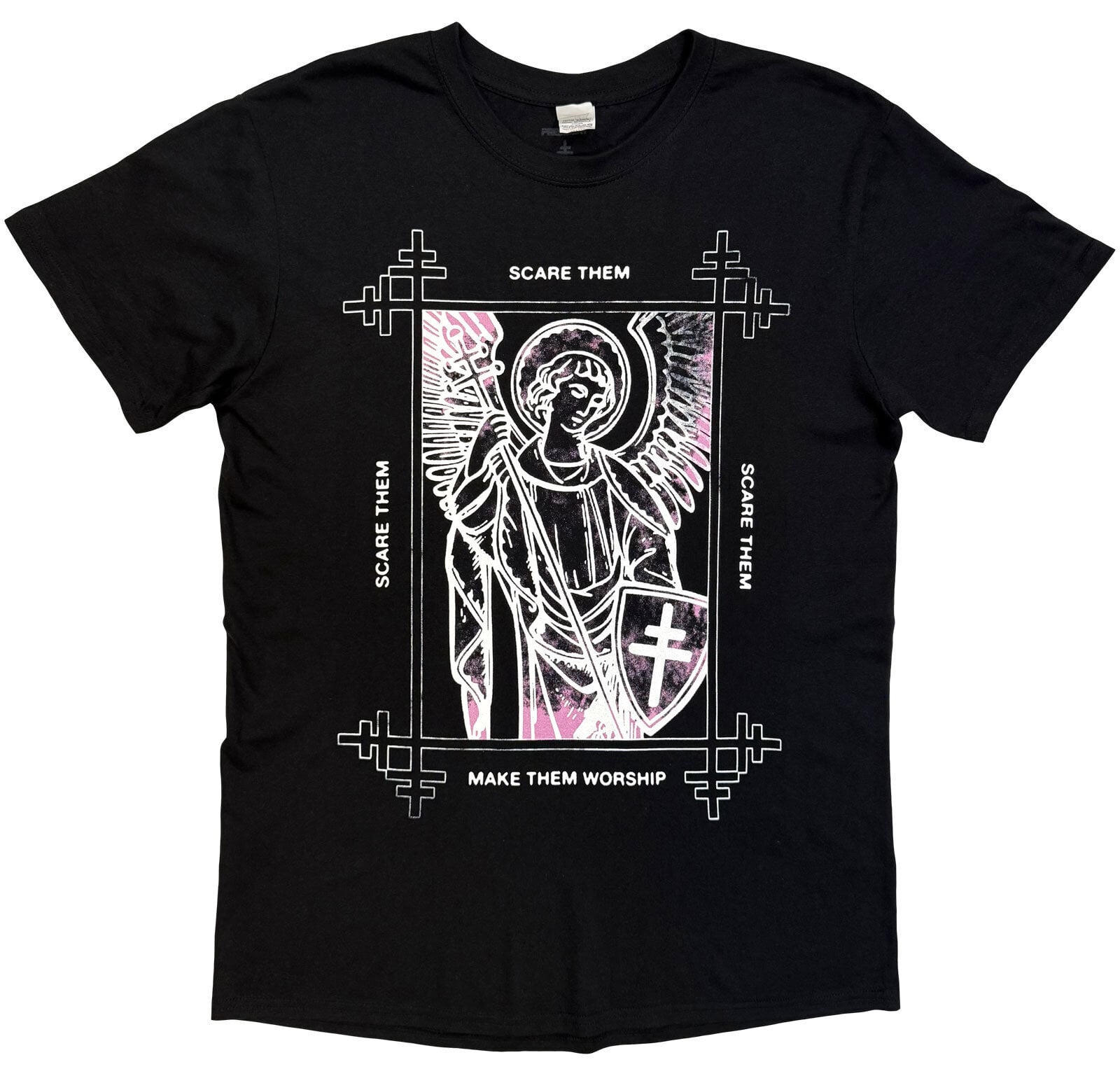 T-särk President Angel (Back Print) Black 2XL T-särk