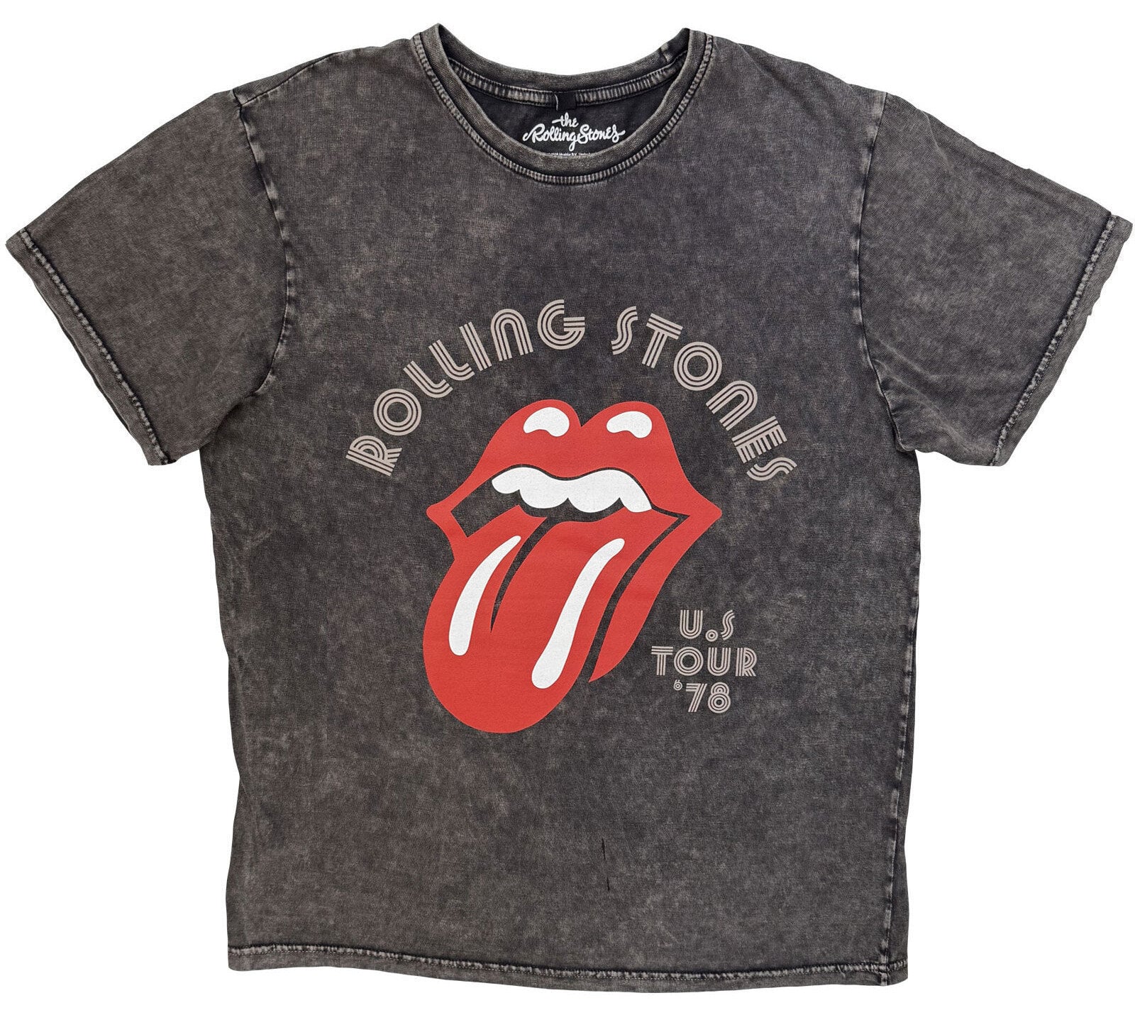 Paita The Rolling Stones US Tour '78 Charcoal Grey XL Paita