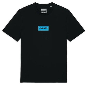 Tricou Oasis Chicago Half Faces Fan Store (Back Print & Ex-Tour) Black XS Tricou - 1