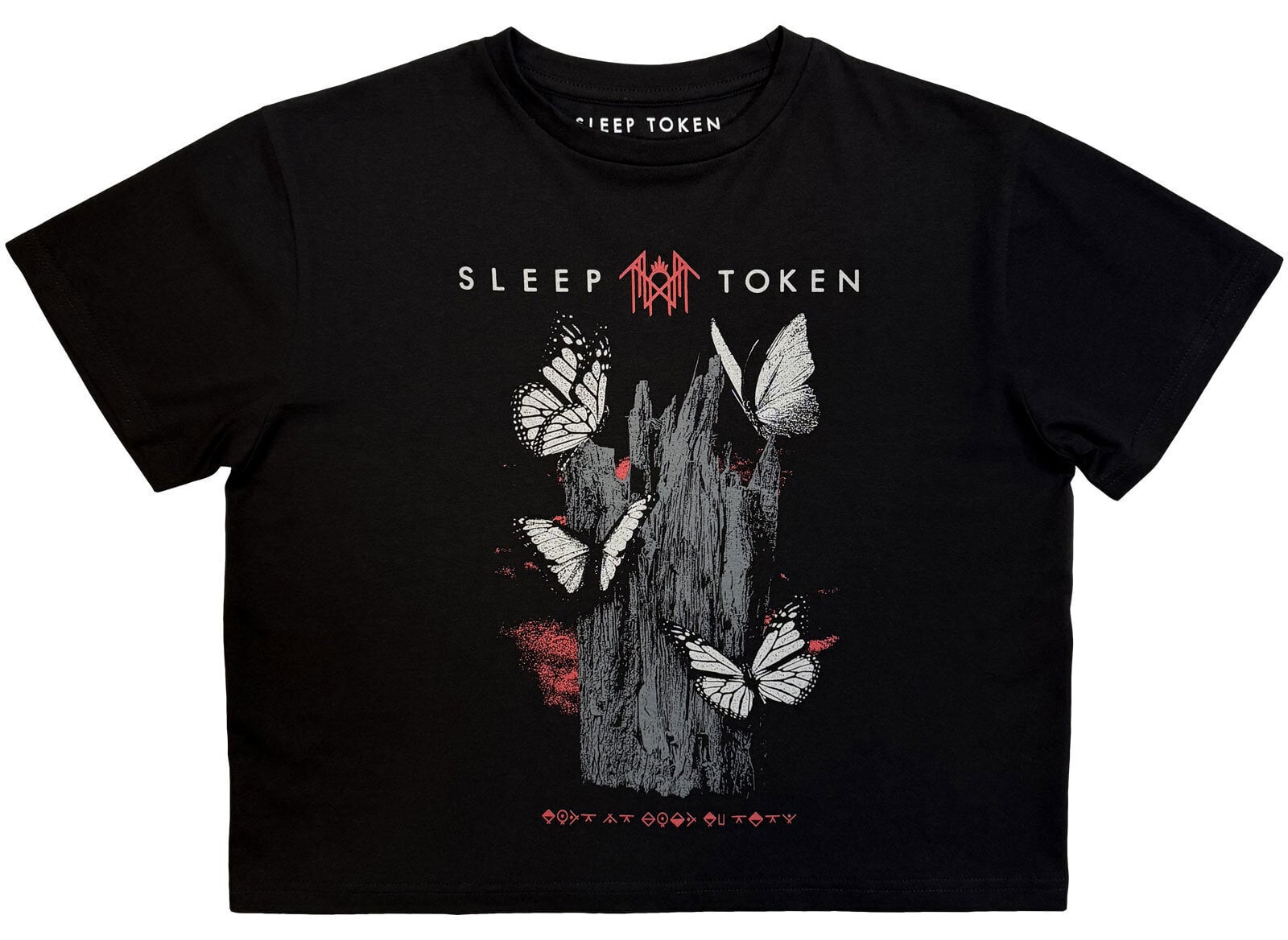 Tricou Sleep Token Butterflies Black 2XL Damă Tricou