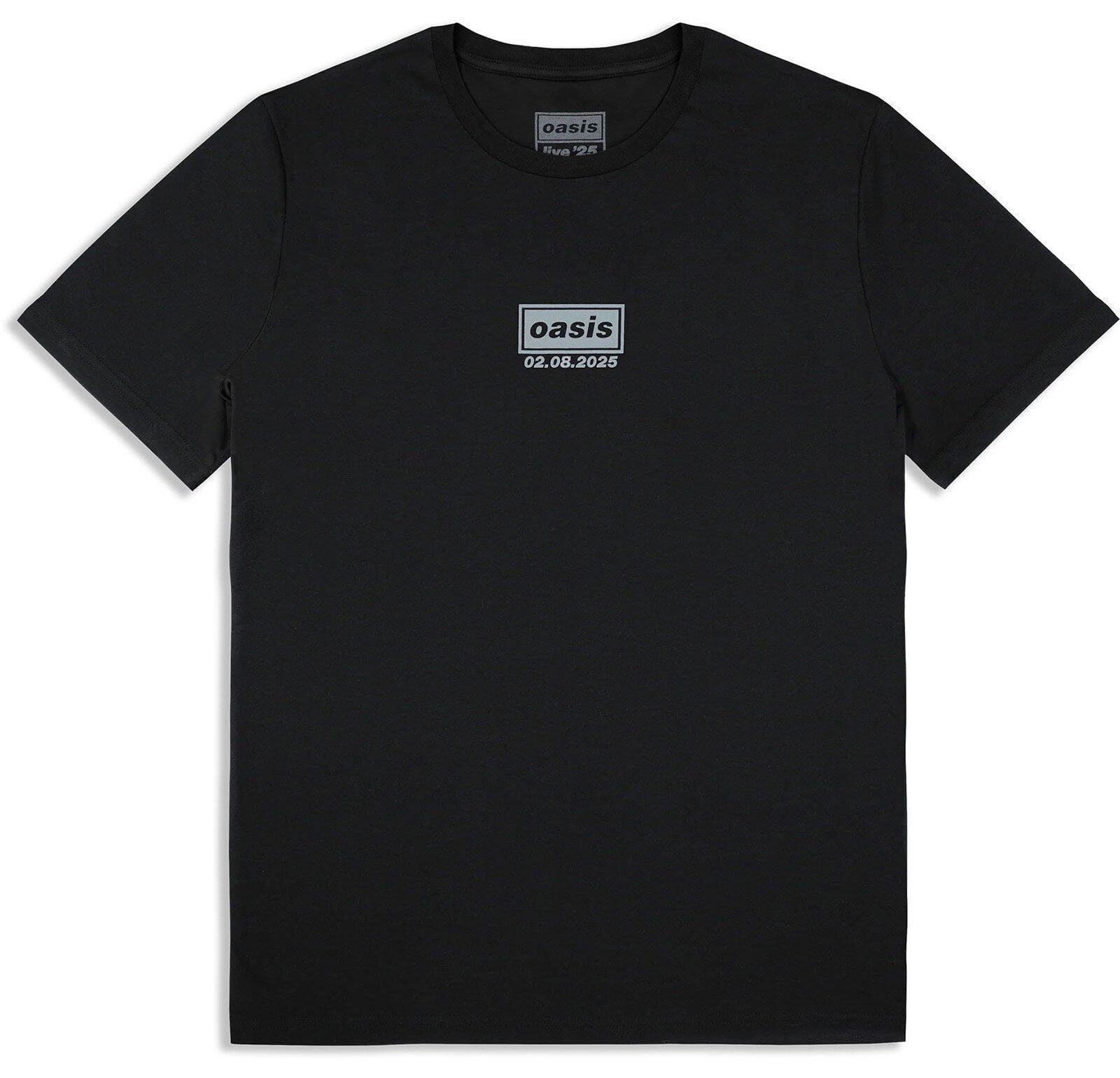 Košulja Oasis London 2 Aug Event (Back Print & Ex-Tour) Black 2XL Košulja