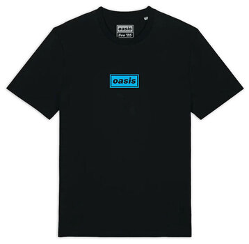 Shirt Oasis Chicago Half Faces Fan Store (Back Print & Ex-Tour) T-shirt met korte mouwen Black 3XL - 1
