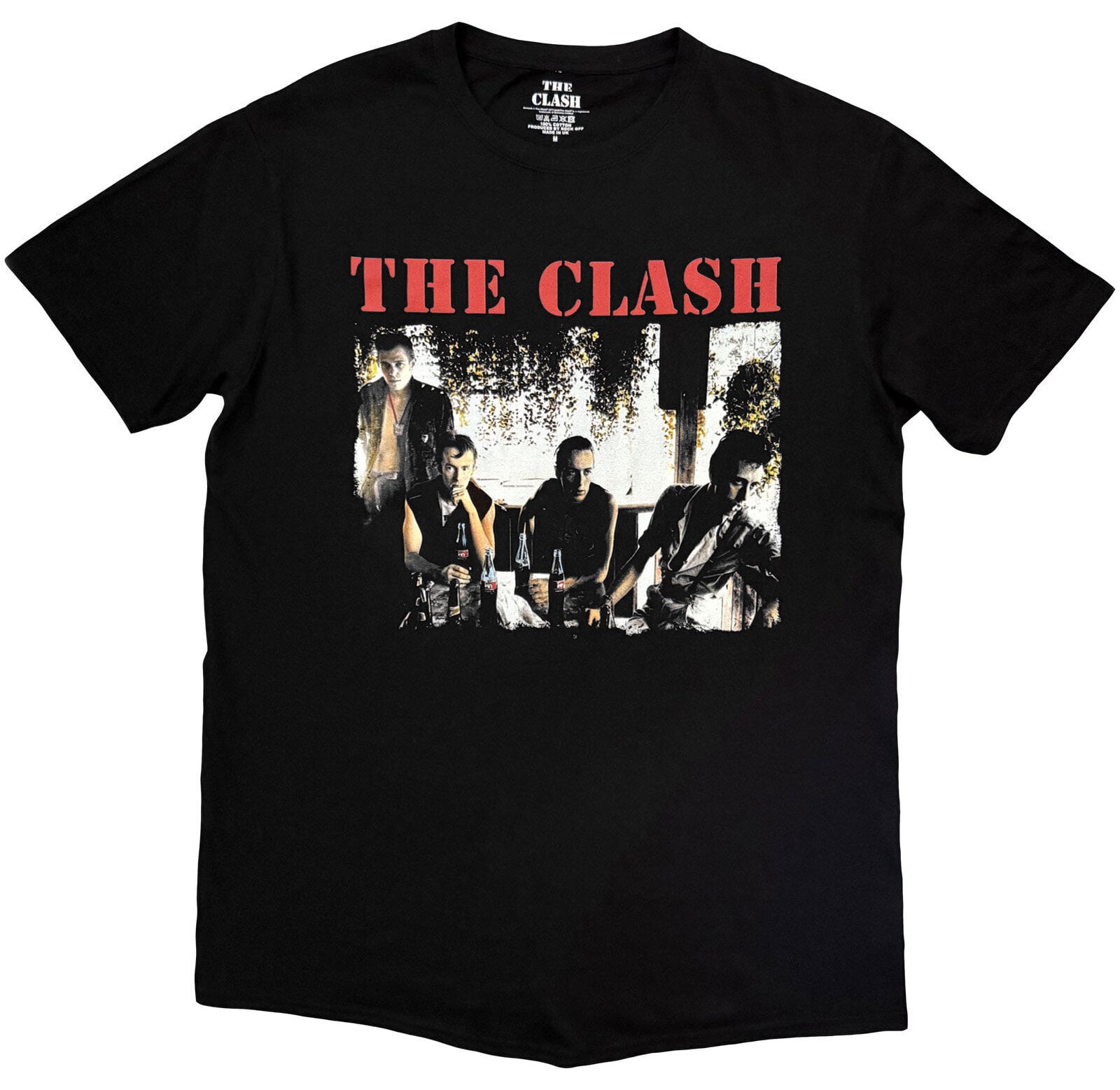 Paita The Clash Combat Photo Black L Paita