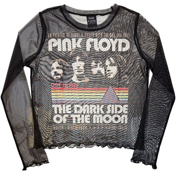Shirt Pink Floyd Vintage Stripes Black M Dames Shirt - 1