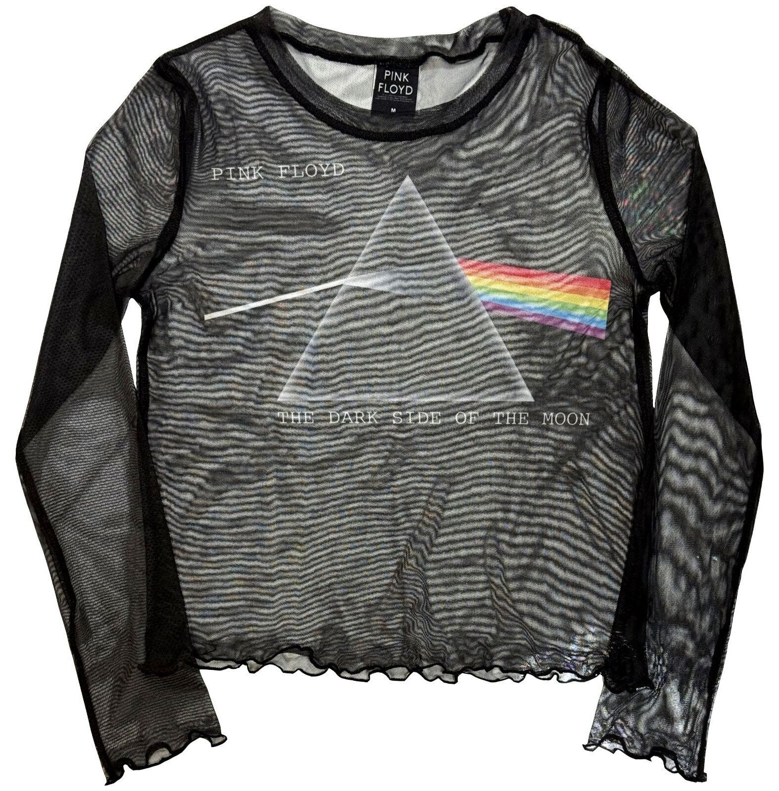 Shirt Pink Floyd DSOTM Courier Black XL Dames Shirt