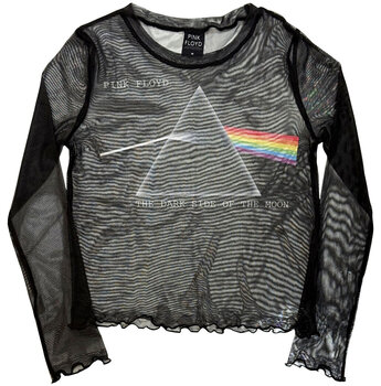 Shirt Pink Floyd DSOTM Courier Black XL Dames Shirt - 1