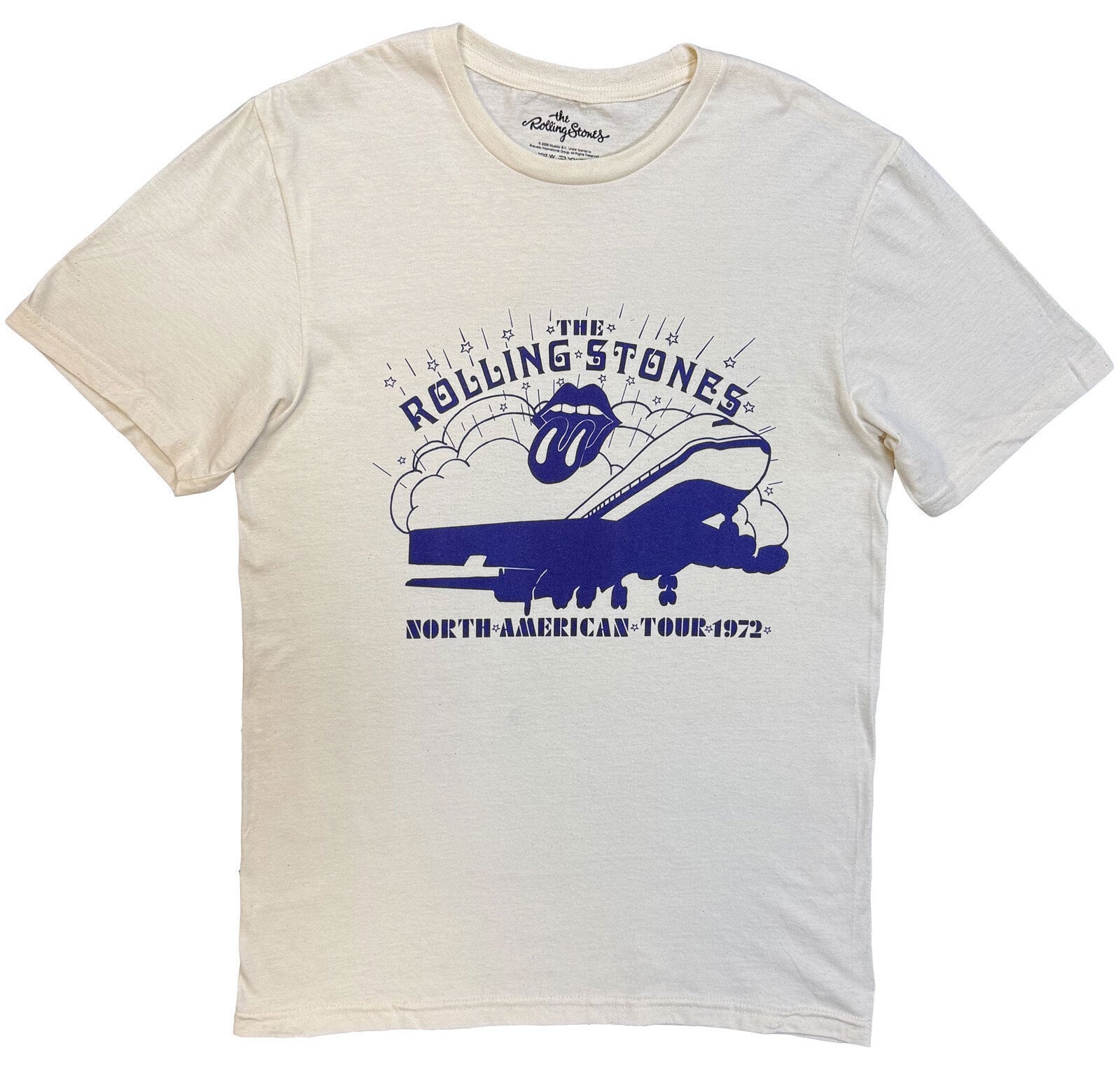 Majica The Rolling Stones North American Tour 1972 Natural 2XL Majica