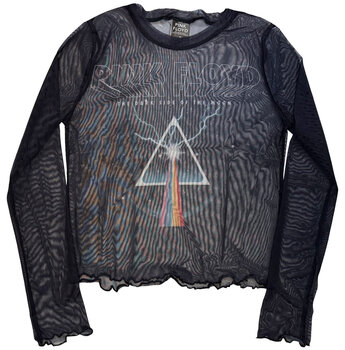 Shirt Pink Floyd Lightning Prism Navy Blue XL Dames Shirt - 1