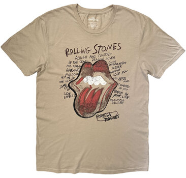 Košulja The Rolling Stones Foreign Tongues Sand XL Košulja - 1