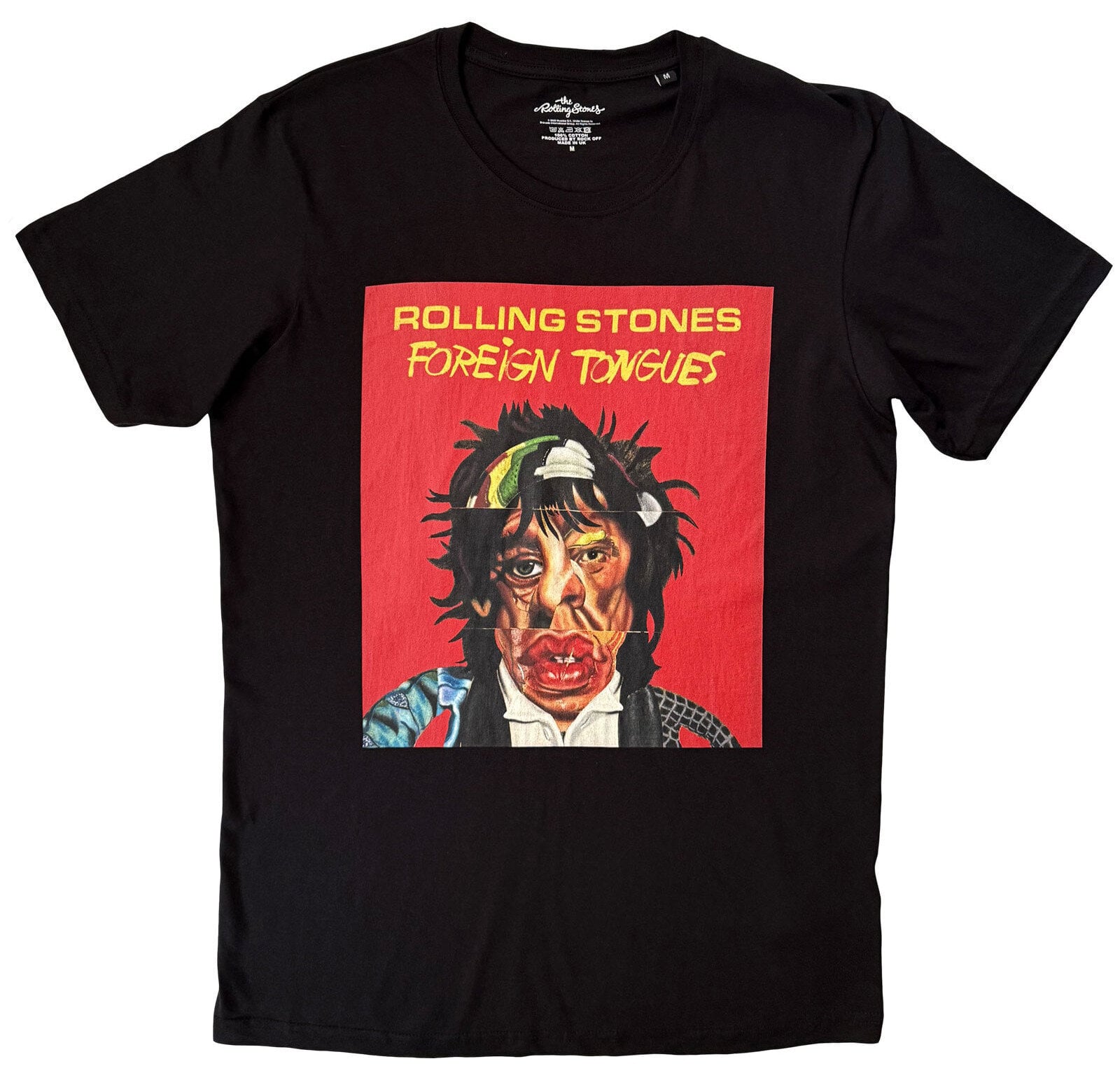 Majica The Rolling Stones Foreign Tongues Black S Majica