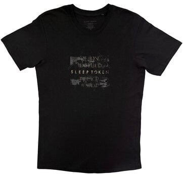 Tricou Sleep Token Even In Arcadia Squares (Back Print) Black 2XL Tricou - 1
