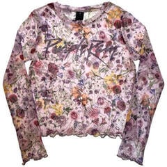 Majica Prince Purple Rain Logo Floral