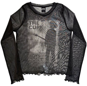 T-shirt The Cure Boys Don't Cry B&W Black S Feminino T-shirt - 1