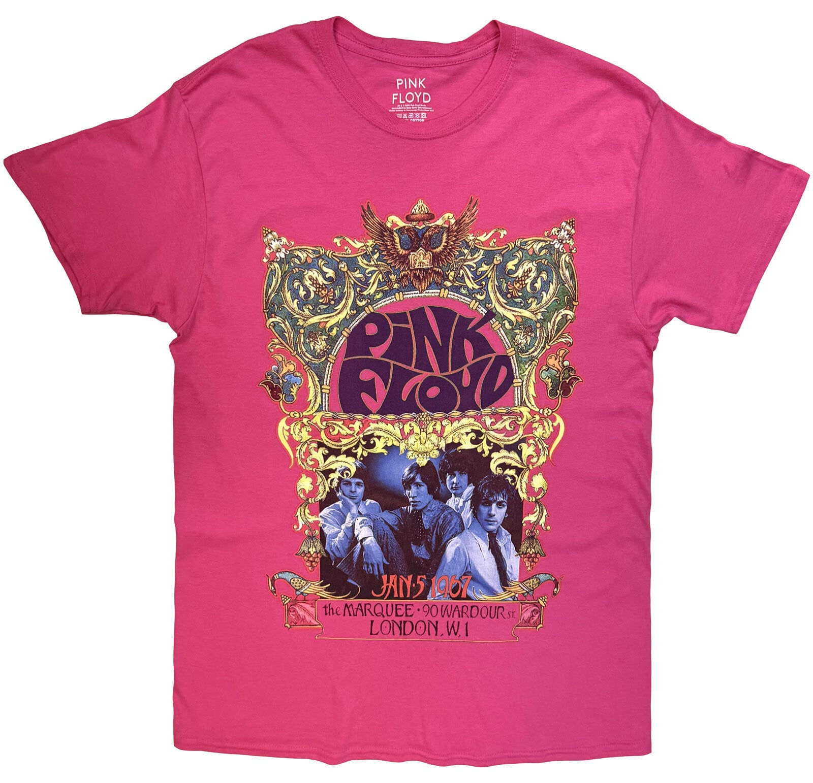 Πουκάμισο Pink Floyd The Marquee Pink XL Πουκάμισο