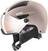 Lyžařská helma UVEX Hlmt 600 Visor Rose Mat 55-57 cm Lyžařská helma
