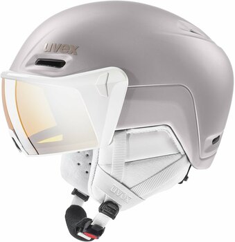 Ski Helmet UVEX Hlmt 700 Visor Rose Mat 52-55 cm Ski Helmet - 1