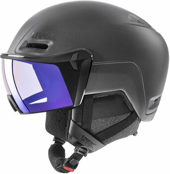 Ski Helmet UVEX Hlmt 700 Visor Vario Black Mat 55-59 cm Ski Helmet - 1