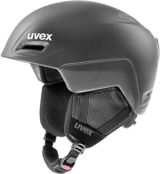 Lyžařská helma UVEX Jimm Black/Anthracite Mat 52-55 cm Lyžařská helma