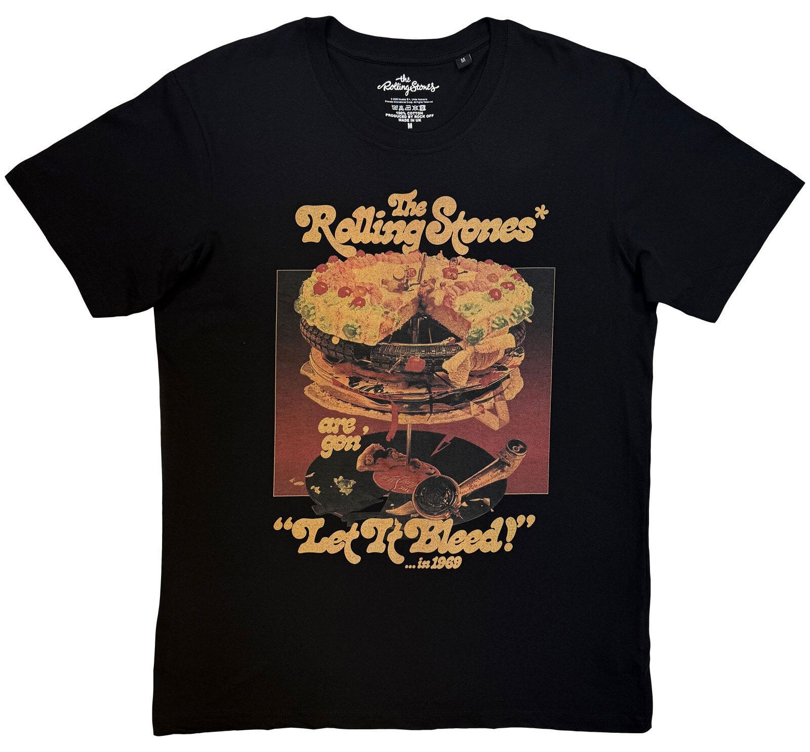 Риза The Rolling Stones Let It Bleed Black XL Риза