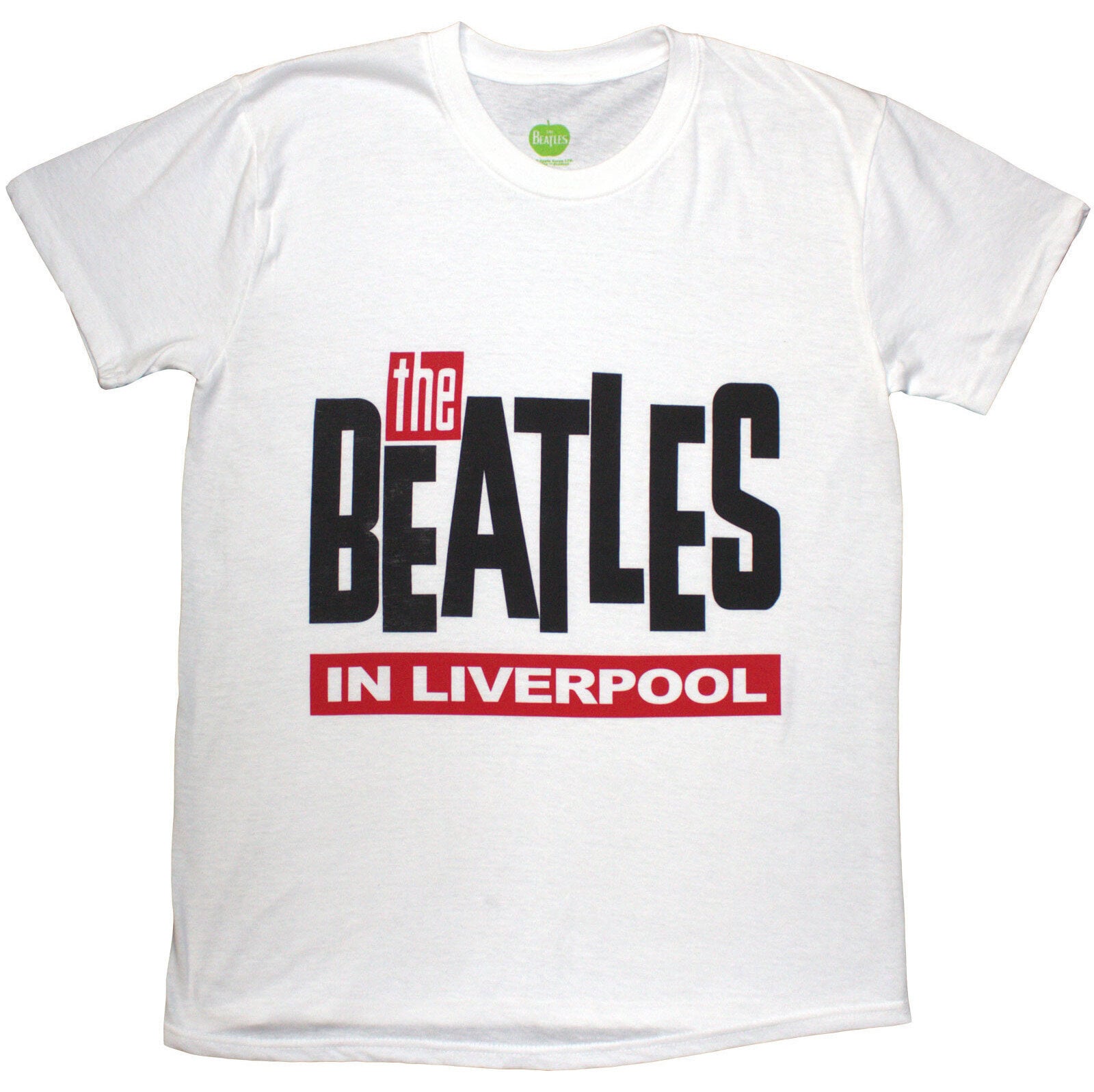 Tricou The Beatles In Liverpool White M Tricou