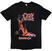 T-Shirt Ozzy Osbourne Blizzard Of Ozz Tribute (Back Print) Black S T-Shirt