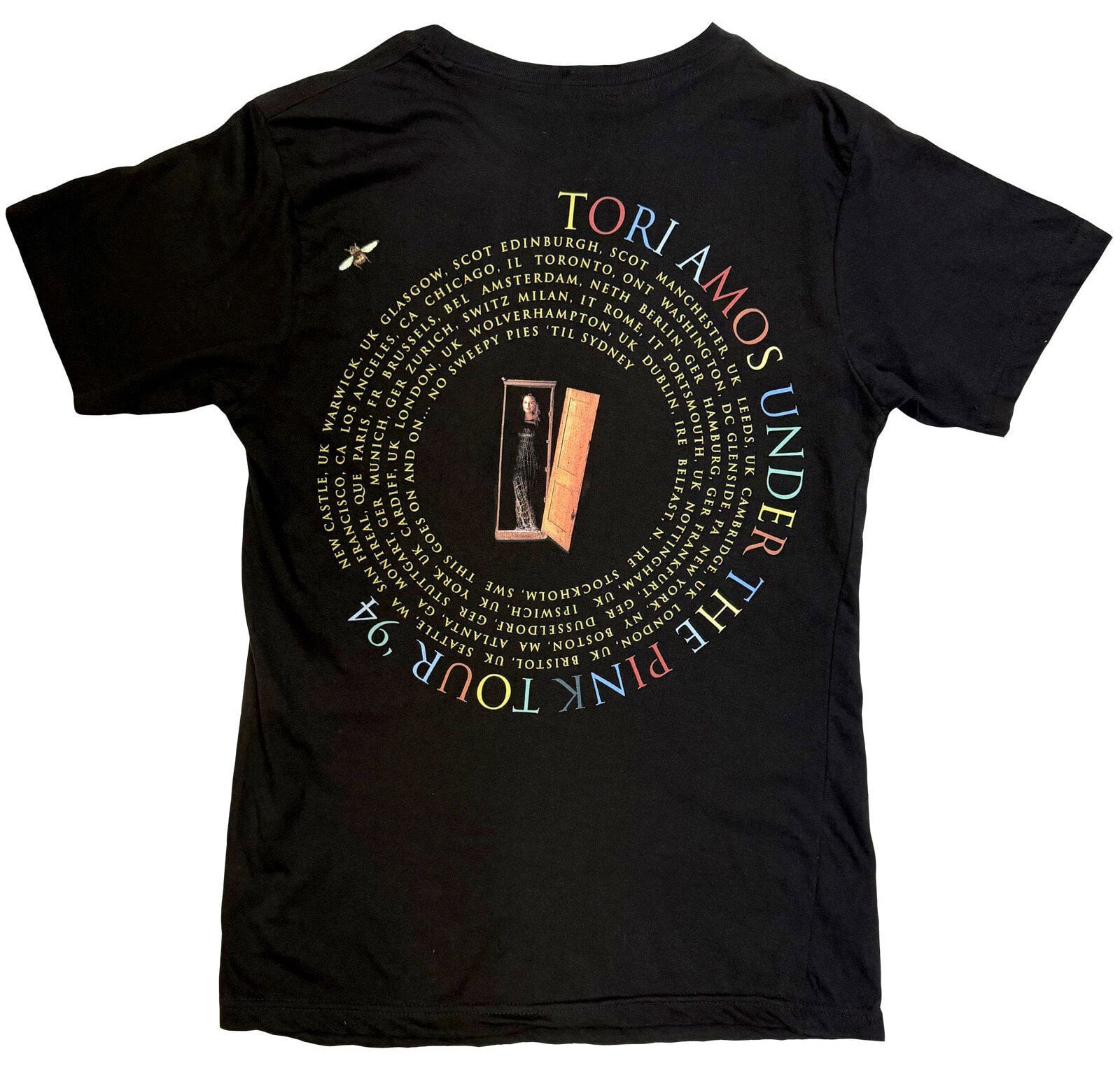 Риза Tori Amos Under The Pink Tour (Back Print) Black S Риза