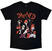 Paita The Damned Cartoon EU Tour Summer 25 (Back Print, Ex-Tour) Black S Paita