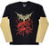 T-krekls Trivium Red Demon (Back Print) Black & Sand L T-krekls