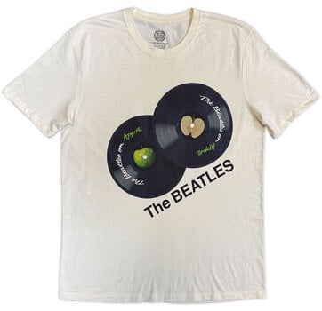 Camiseta de manga corta The Beatles The Beatles On Apple (Back Print) Camiseta de manga corta Natural 2XL - 1