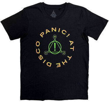 Košulja Panic! At The Disco Triangle Circle Black XL Košulja - 1