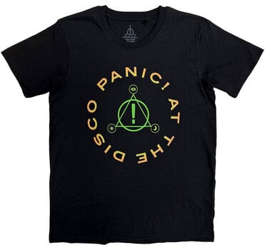 Košulja Panic! At The Disco Triangle Circle Black S Košulja - 1