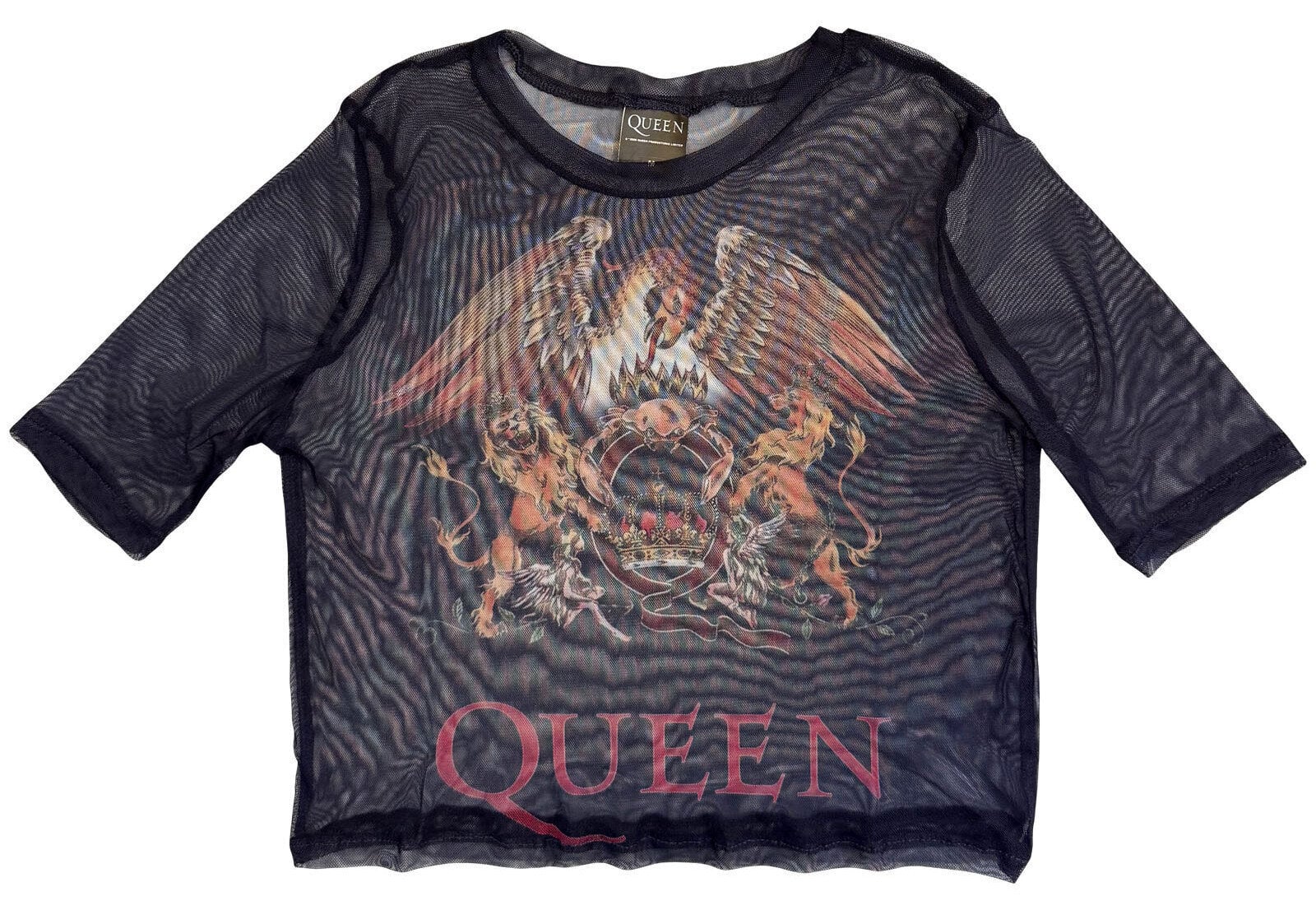 Shirt Queen Classic Crest Navy M Dames Shirt