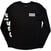 T-shirt Oasis Live '25 Lockup (Back Print & Ex-Tour) T-shirt à manches longues Black 2XL