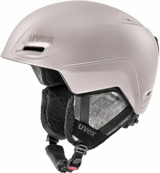 Skihelm UVEX Jimm Ski Helmet Rosegold Mat 52-55 cm 19/20 - 1