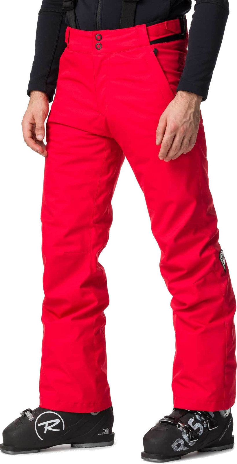 Pantalons de ski Rossignol Mens Sports Red M