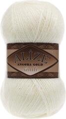 Hilo de tejer Alize Angora Gold Simli 01 1 Hilo de tejer