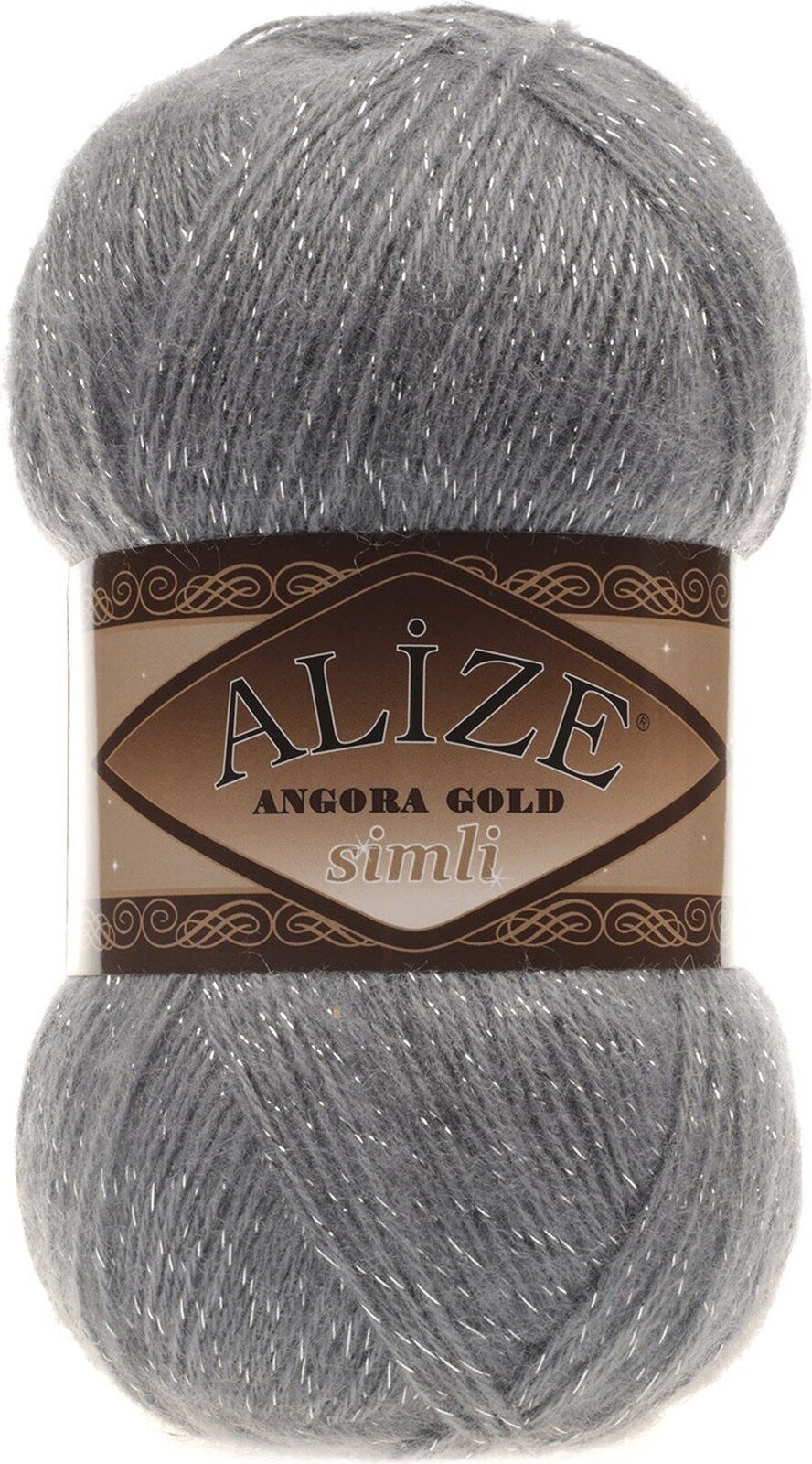 Fil à tricoter Alize Angora Gold Simli 87 87 Fil à tricoter