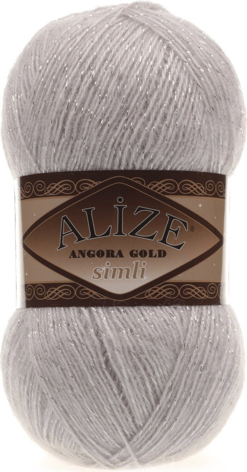 Fil à tricoter Alize Angora Gold Simli 168 168 Fil à tricoter