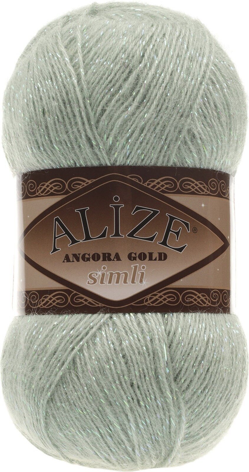Fil à tricoter Alize Angora Gold Simli 515 515 Fil à tricoter