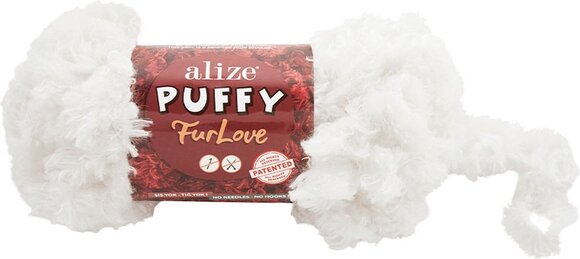 Fil à tricoter Alize Puffy Furlove 55 Fil à tricoter - 1