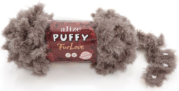 Fil à tricoter Alize Puffy Furlove 530 Fil à tricoter - 1