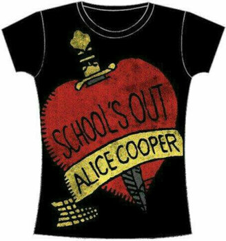 T-Shirt Alice Cooper T-Shirt School's Out Female Black L - 1