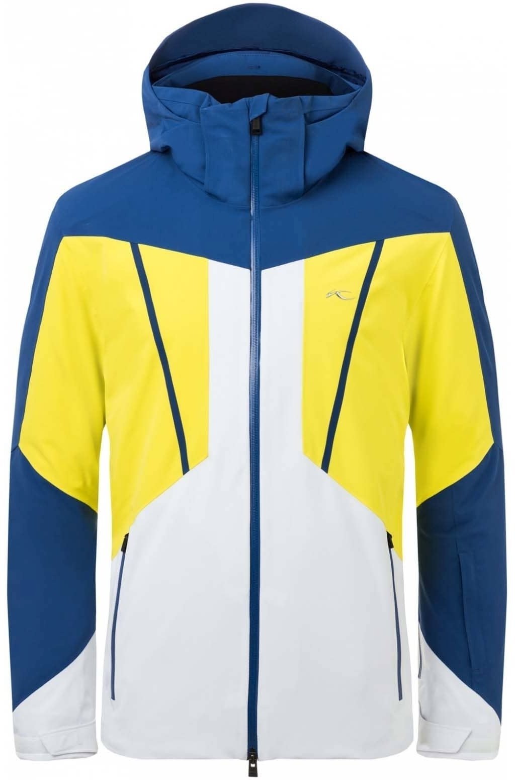 Ski Jacket Kjus Boval Southern Blue/Citric Yellow 50
