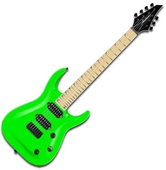 Guitare électrique Jackson SLATHX-M 3-7 Slime Green