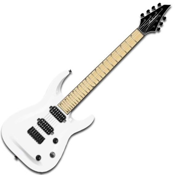Elektrische gitaar Jackson SLATHX-M 3-7 Snow White