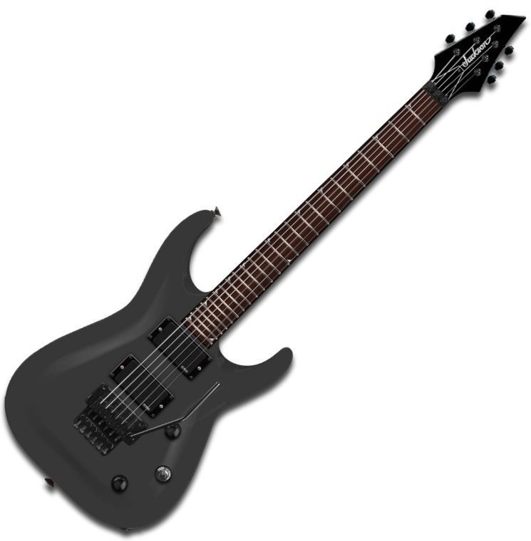 Elektrische gitaar Jackson SLATXMGQ3-6 Soloist Satin Black