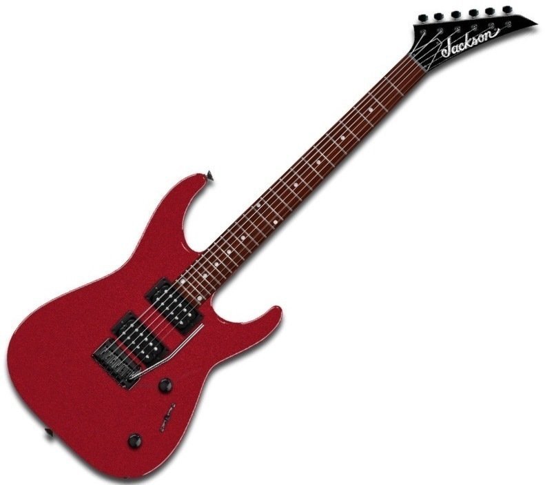 Guitare électrique Jackson JS12 Dinky Metallic Red