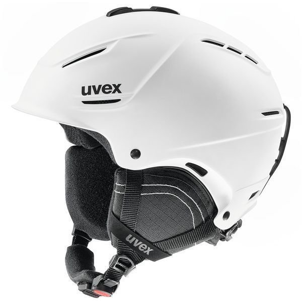 Skidhjälm UVEX P1US 2.0 White Matt 59-62 cm Skidhjälm