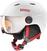 Ski Helmet UVEX Junior Vision Pro Ski Helmet White/Red Mat 52-54 cm 19/20